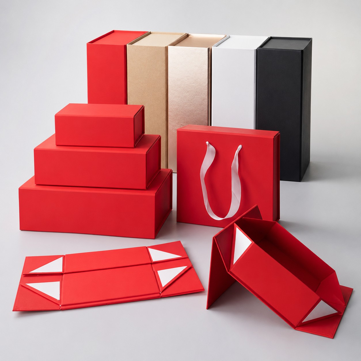 Red Magnetic Rigid Sets